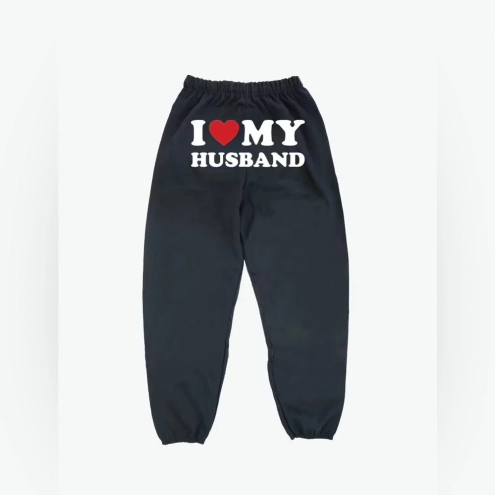 I Love My Husband Sweatpants - Super Comfortable Wife Must Have - Picture 2 of 6